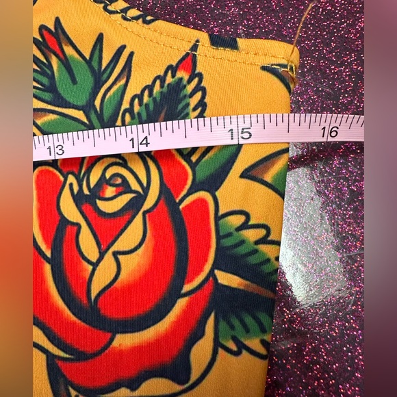 One piece tattoo swimsuit - Picture 4 of 7